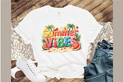 Retro Summer Vibes PNG, an Illustration by Sublimation Artist (Thumbnail 4 of 6)