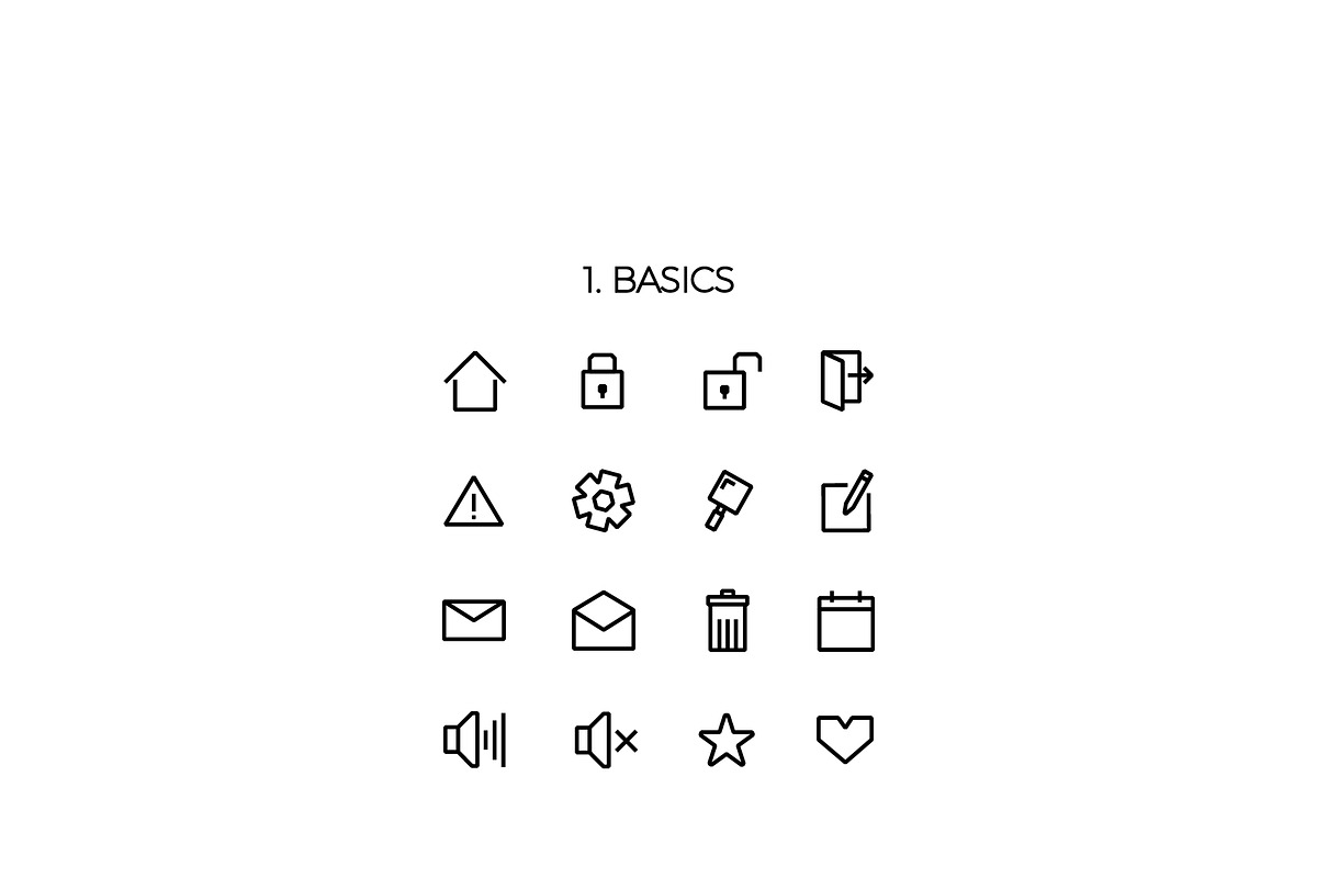 320 Linear Icons Pack - 2018, an Outline Icon by Laurentiu Cotet (Photo 2 of 11)