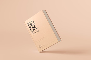 Hard Cover Large Book Mockups