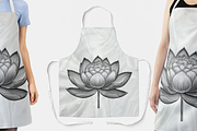 Sacred Lotus Flowers hand drawn logo, an Object Illustration by GraphicRedStudio (Thumbnail 10 of 10)