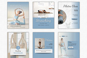 60 Pilates Canva Templates, a Social Media Template by Talipic Designs (Thumbnail 2 of 5)