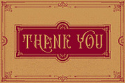 Shockerous - Victorian Vintage Font, a Font by Pollux of Geminorum (Thumbnail 10 of 10)