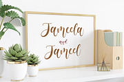 Melanista - Bouncy Script Font, a Script Font by Almarkhatype (Thumbnail 4 of 10)