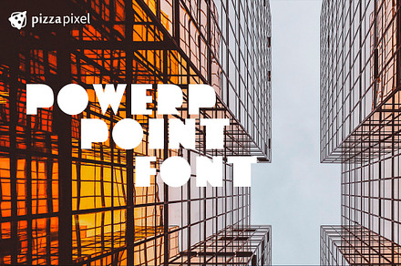 PowerPoint Font (SALE), a Script Font by Pizza Pixel