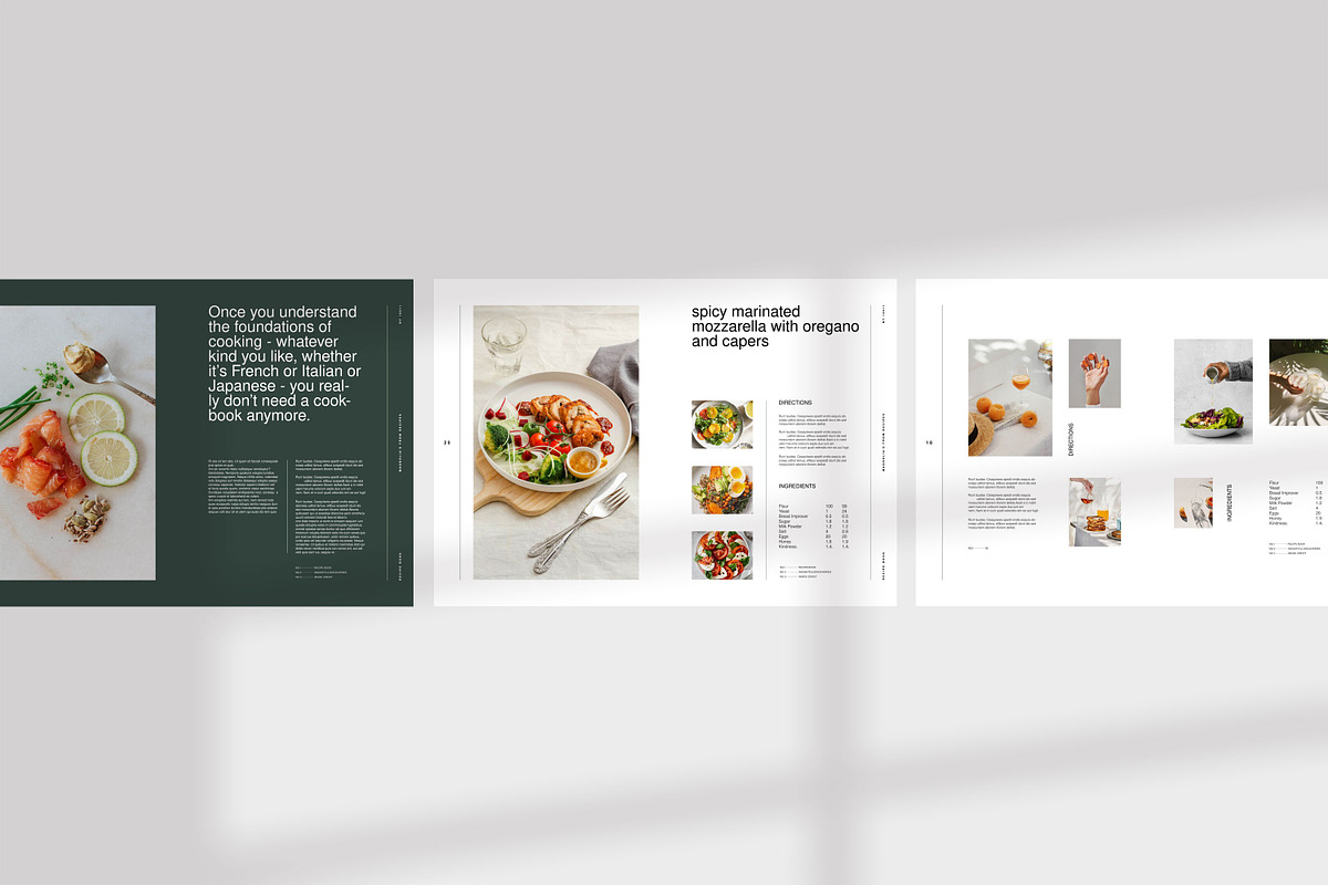 Cookbook | Recipe Book, a Brochure Template by S A N D Y (Photo 5 of 12)