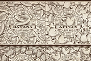 Vintage Fruits & Vegetables Labels, a Decorative Illustration by ConceptCafe (Thumbnail 2 of 3)