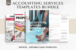 Accounting Services Templates Bundle