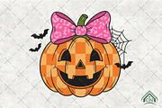 Halloween Pumpkin Girl Cute Kids PNG, an Illustration by Craft Nest (Thumbnail 1 of 6)