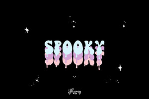 Bloody Groovy Halloween Font