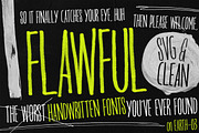 Flawful - Handwriting SVG Fonts, a Font by Ian Irwanwismoyo (Thumbnail 2 of 8)