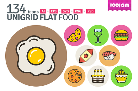 UniGrid Flat Food