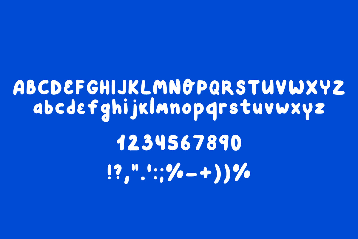 CUTEYA handwritten cute font, a Font by Nonceni (Photo 16 of 19)