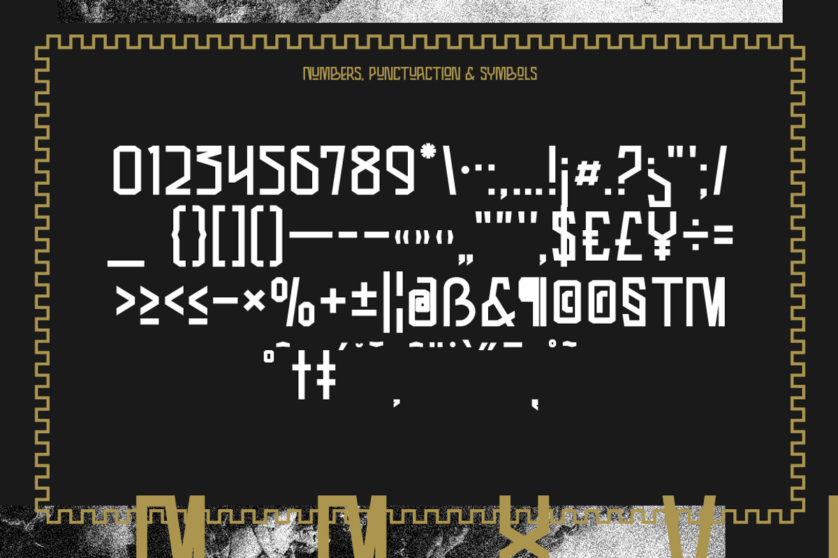 Arka Typeface preview 3
