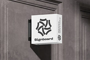 Signboard Square Mock-up, an Advertising Mockup by zippypixelstudio (Thumbnail 7 of 15)