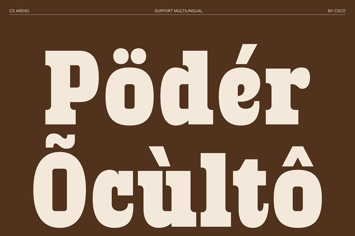 CS Areno – Slab Serif Font, a Slab Serif Font by Craft Supply Co. (Photo 5 of 8)