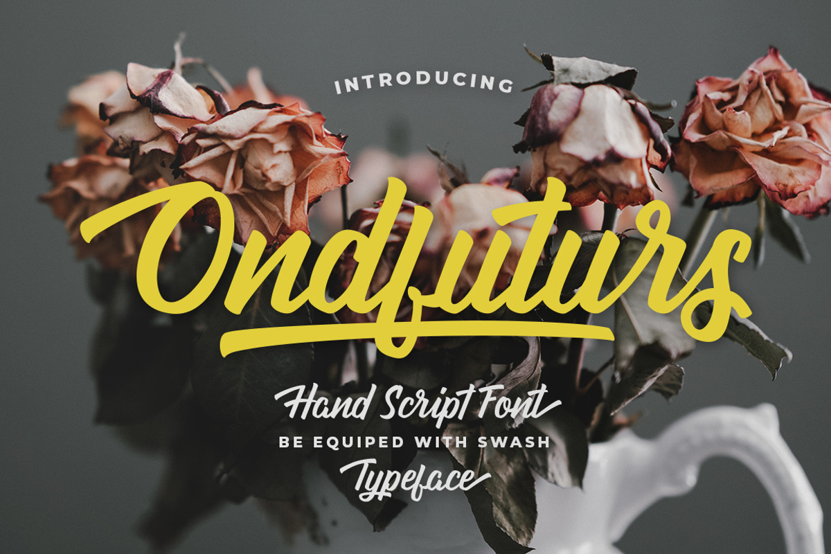 Ondfuturs - Script Font