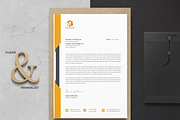 Business Letterhead Word, a Stationery Template by ResumeDevisers (Thumbnail 3 of 8)