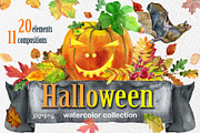Orange and black Halloween, an Animal Illustration by Watercolor fantasy (Thumbnail 1 of 9)