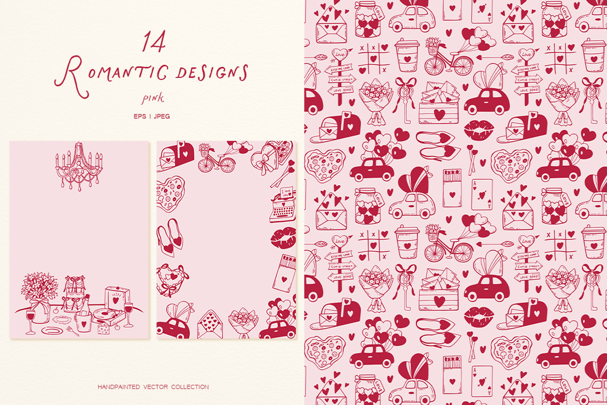 Whimsical Set Romantic Vibes, an Object Graphic by ViktoriyaD (Photo 18 of 19)