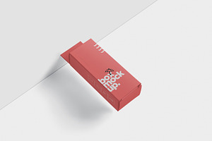 Box Mockup - Medium Rectangle Hanger