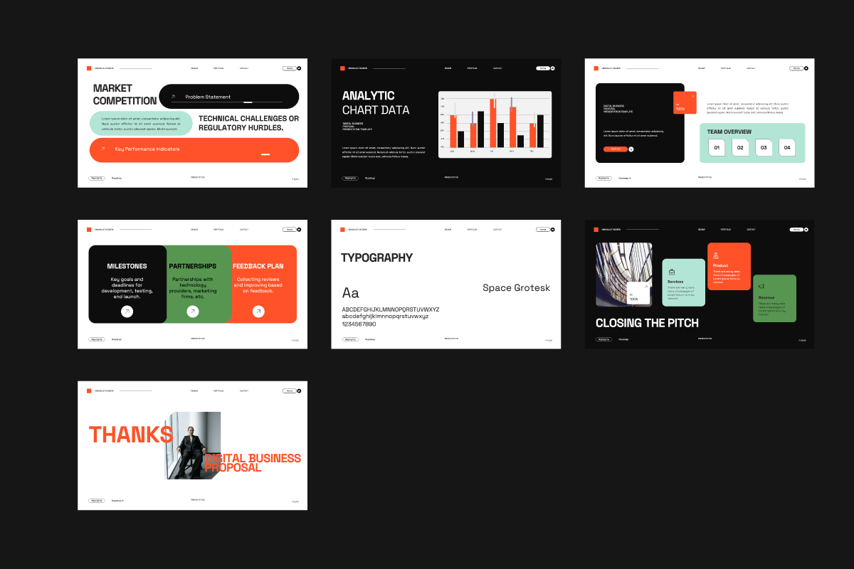 TECHA - Business Proposal GSL, a Presentation Template by Dirtytemp Studio (Photo 6 of 10)