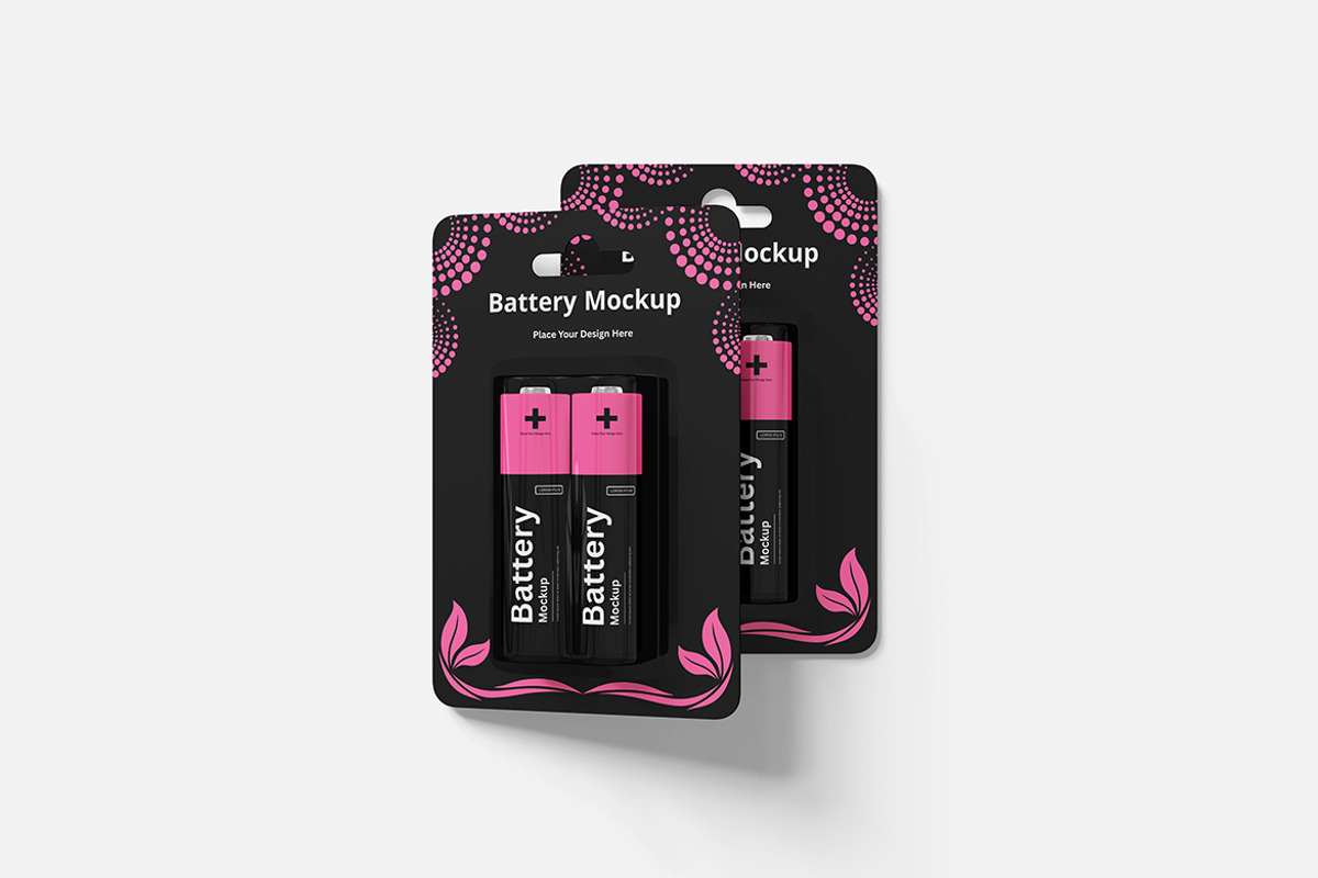 Battery Mockup, a Product Mockup by Indah (Photo 3 of 6)