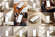 Realistic Smartphone Mockup Set, an iPhone Mockup by Mego-studio (Thumbnail 7 of 10)