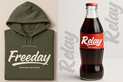 Freeday, a Script Font by cocodesign (Thumbnail 6 of 7)