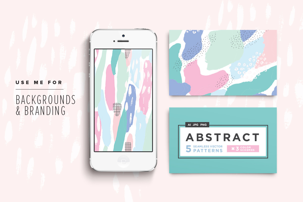 Abstract Seamless Patterns, a Pattern Graphic by Anugraha Design (Photo 2 of 7)