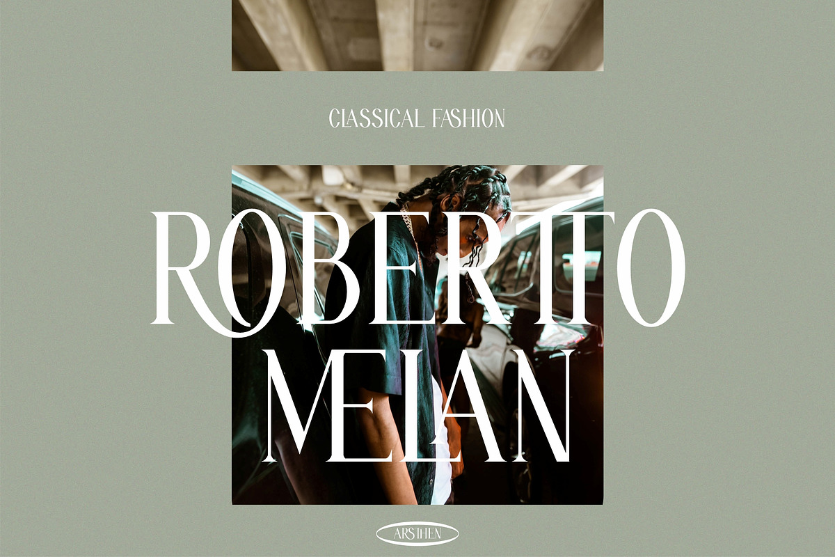 ARSTHEN Ligature Serif Typeface, a Serif Font by Alfinart (Photo 2 of 10)