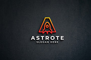 Rocket Launch Letter A Logo, a Branding & Logo Template by Design_Planet (Thumbnail 1 of 2)
