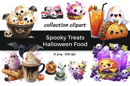 Spooky Treats Halloween Food