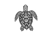 Mandala Sea Turtle SVG Bundle, an Illustration by yasushie (Thumbnail 24 of 31)