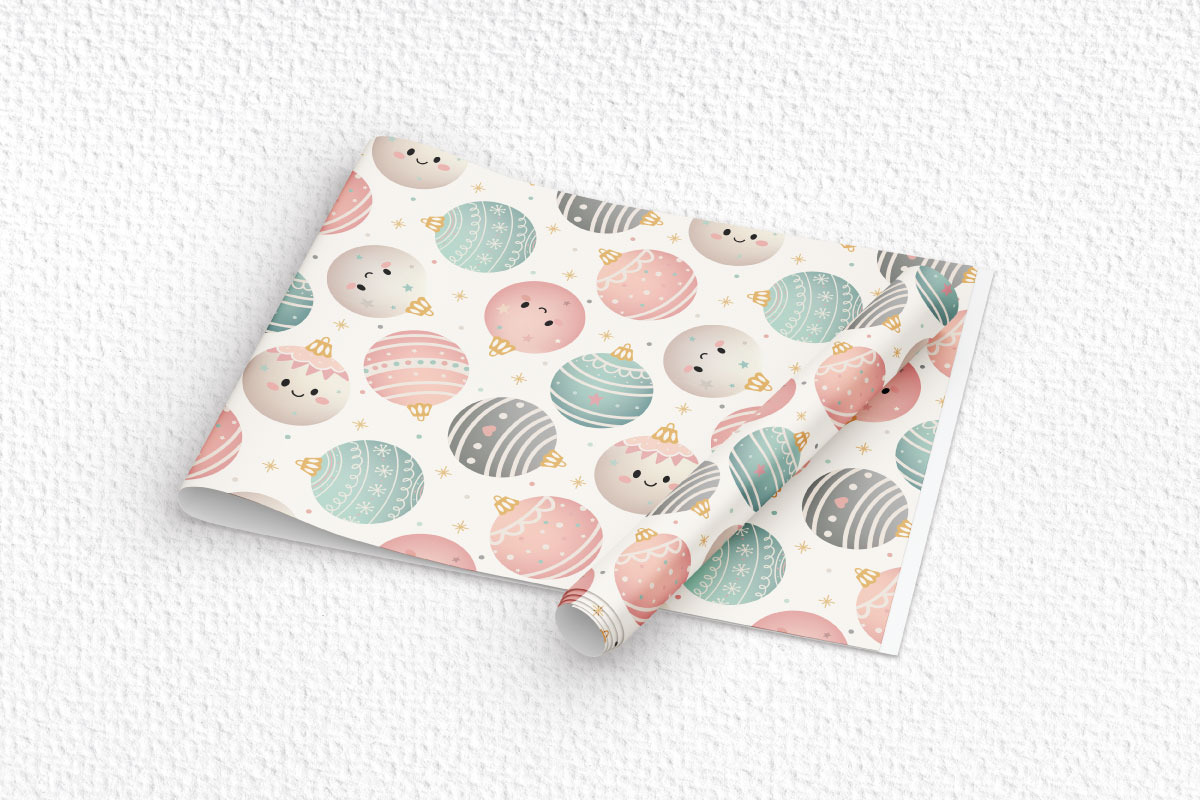 Cute cartoon baubles pattern, a Pattern Graphic by lindoet23 (Photo 4 of 4)