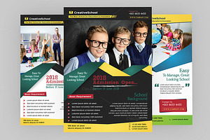 Education Flyer Design, a Flyer Template by ideaz_sabbir