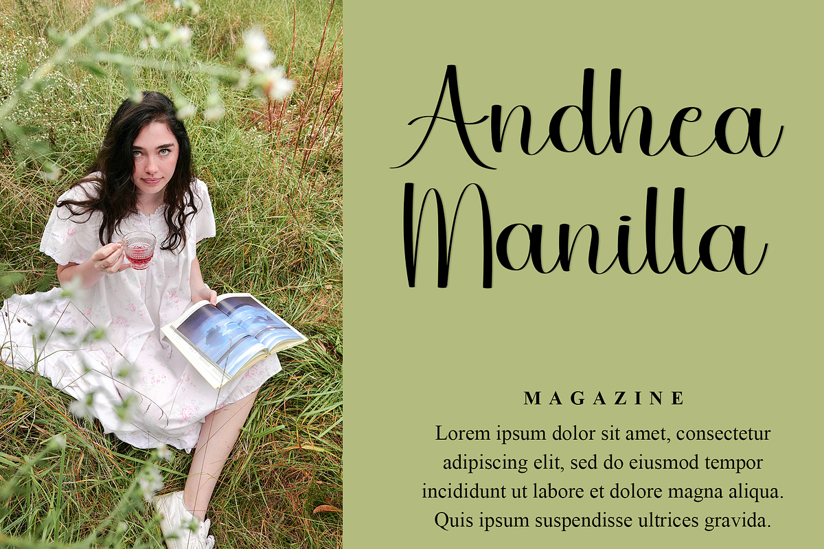 Stylish Alphabet, a Handwritten Font by InermediaSTUDIO (Photo 7 of 8)