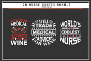 Nurse quotes t shirt design bundle, a Graphic by Uniquesvg99 (Thumbnail 2 of 7)