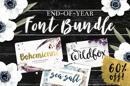 Brush Script Font Bundle