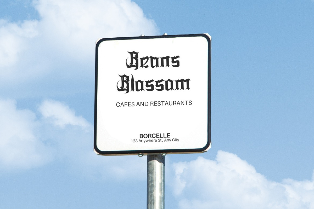 Tattos Wishe - Classic Blackletter, a Blackletter Font by Dhabee (Photo 18 of 18)