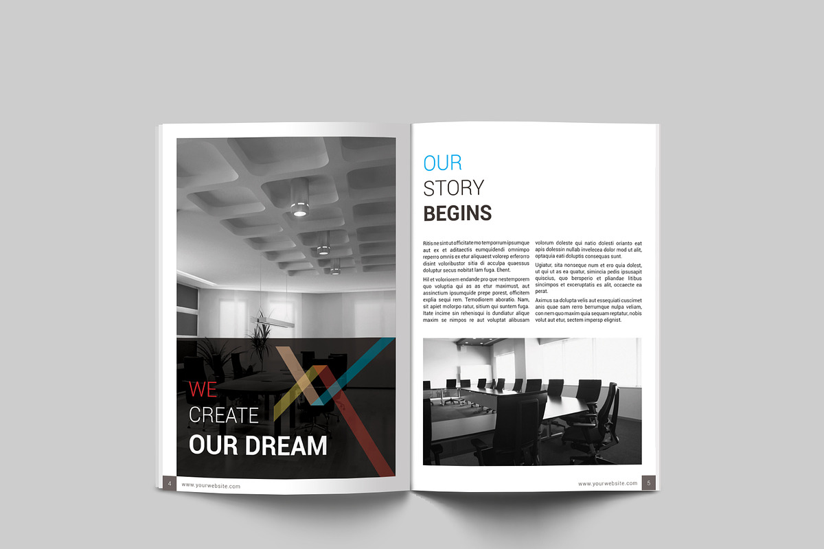 Company Profile, a Brochure Template by BoriesBechker (Photo 3 of 13)