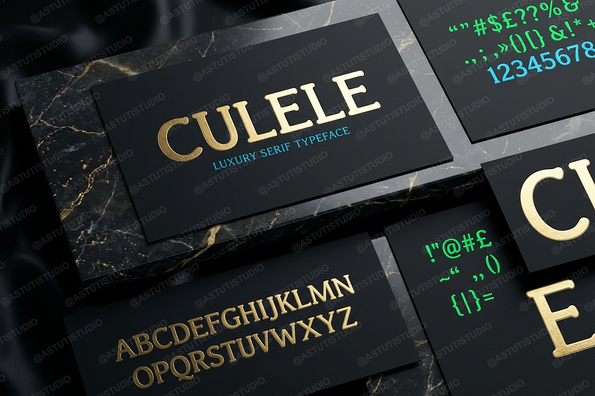 Culele - Elegant Modern Serif Typefa, a Serif Font by Astuti Studio (Photo 19 of 25)