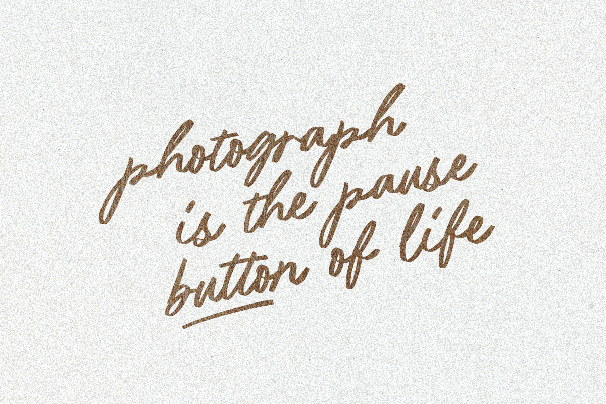 Just Enough - Quotable Font, a Script Font by Sarid Ezra (Photo 6 of 10)