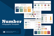 Number Infographic, a Presentation Template by Mighty-Slide (Thumbnail 1 of 7)