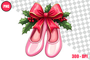Christmas Ballet Slippers Cliparts, a Person Illustration by taramija (Thumbnail 19 of 26)