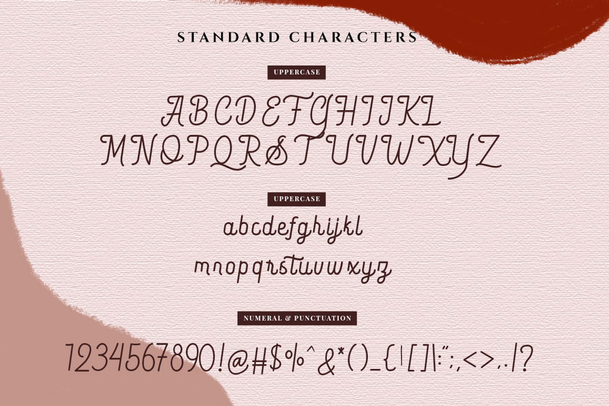 Quefira // Aesthetic Script Font preview 8