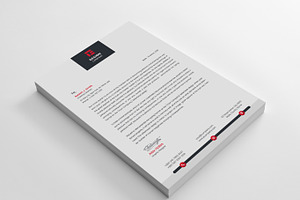 Minimal Letterhead