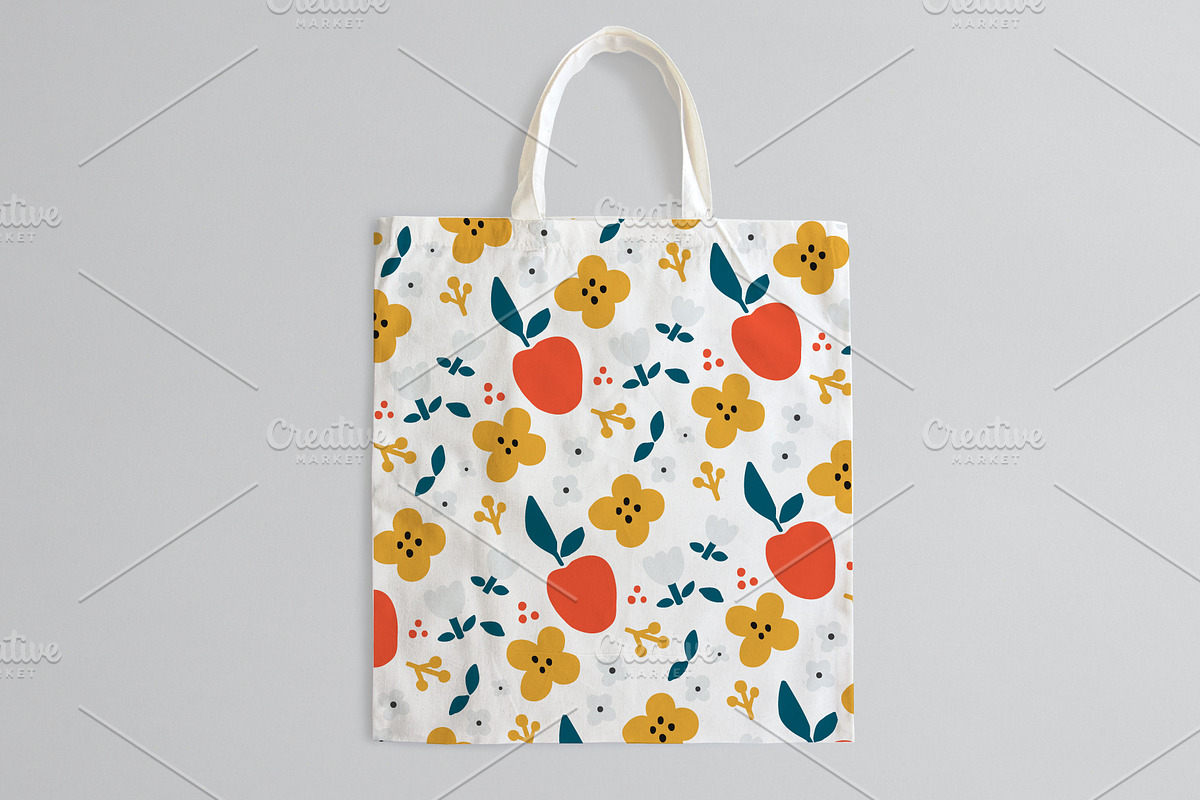 Floral Patterns Set, a Decorative Illustration by DikayaMiau (Photo 7 of 8)