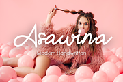 Asawina | Modern Handwritten Font, a Handwritten Font by filosovis (Thumbnail 1 of 5)