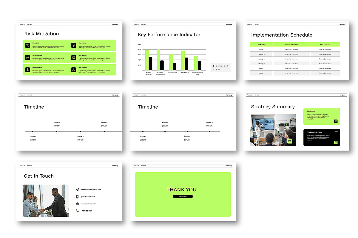Business Strategy Powerpoint, a Presentation Template by Siska Arista (Photo 5 of 5)