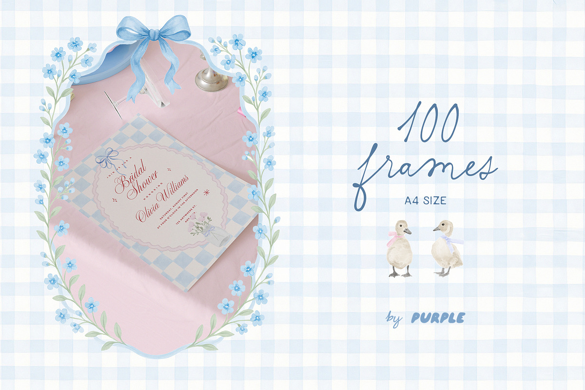 Bowette: Whimsical Frames & Papers, an Object Graphic by Purple (Photo 6 of 11)